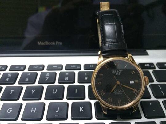 JUAL SANTI TISSOT LE LOCLE ROSE GOLD 1000% ORI...!
