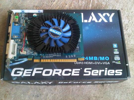 VGA Nvidia Galaxy Layar Blank