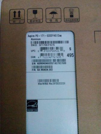 Acer Aspire P3-171