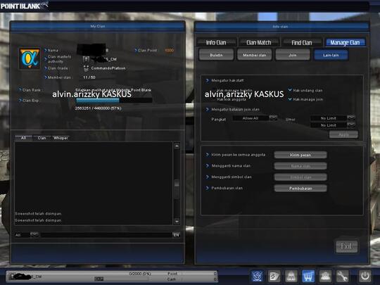 Clan PointBlank Commando Perak REKBER !!!