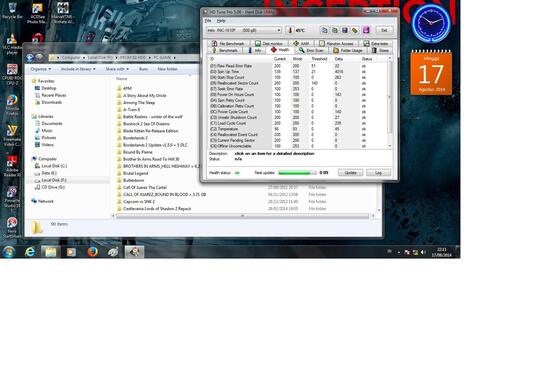 JUAL MURAH HDD 3.5" WD BLUE 500GB SATA 3 MULUS FULL ISI - BANDUNG
