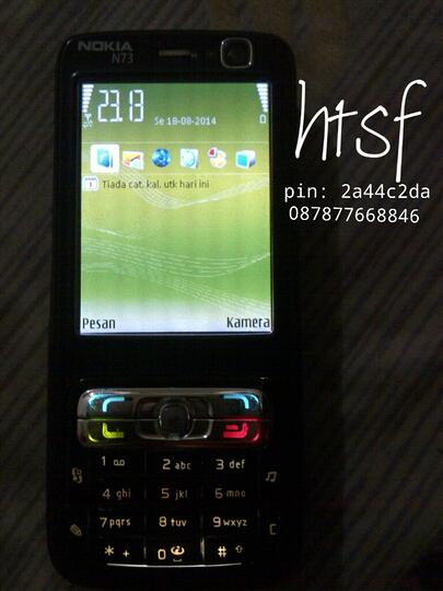 Nokia N73 ME tokcer 100% normal smua & modem BOLT lkp br pk 2x ★COD JKT tmr