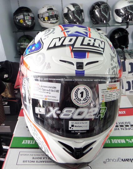 Terjual Helm Nolan Helm Nolan X-802R Stoner P.I. | KASKUS