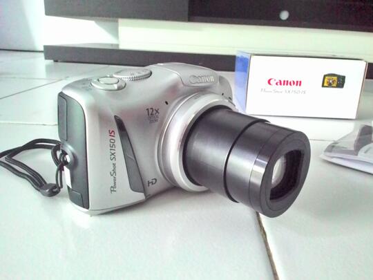 Kamera Canon Powershoot SX 150 IS mulus BEKASI