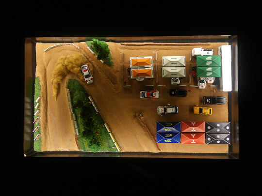 Diorama Diecast 1/64 Rally