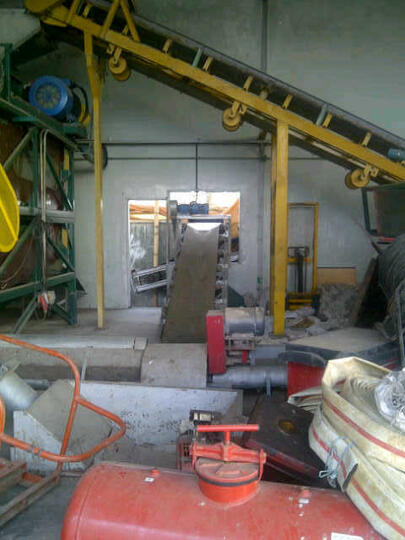 Jual aset ex pabrik pengolahan jagung (limbah besi)