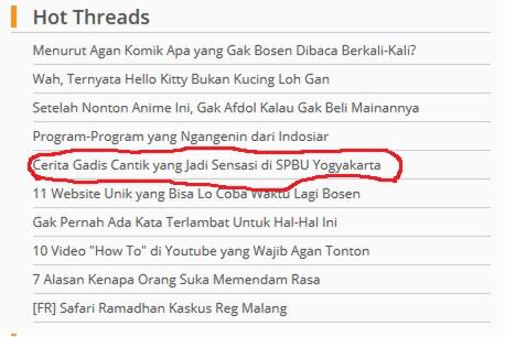 Sekolah Tinggi2 di jogja tapi mulut gak berbudaya, njaluk dipiyekke iki??