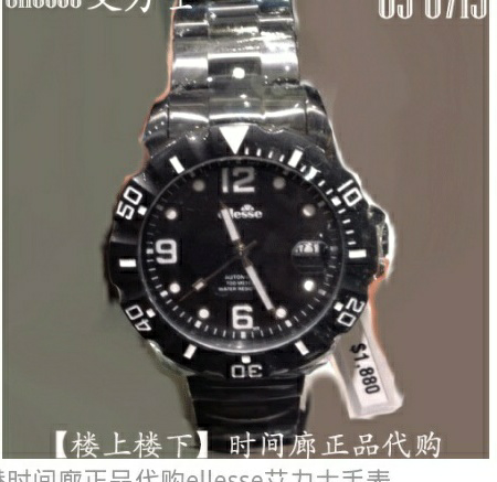 ellesse automatic watch