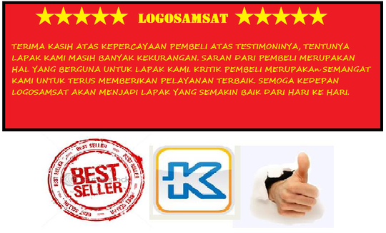 ☆☆☆☆☆ TESTIMONIAL LOGOSAMSAT (PLAT NOMOR) ☆☆☆☆☆