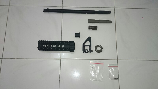 Wts fronset m4 ris KWA plus ekstender