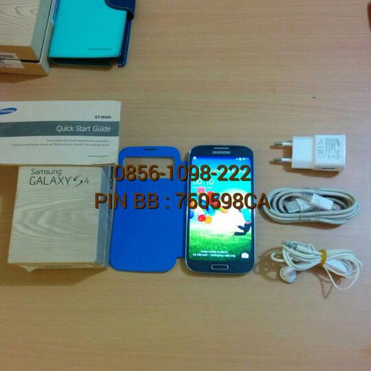 WTS : SAMSUNG GALAXY S4 (GT-I9505) SECOND VERSI 4G(LTE). KONDISI MULUS; FULLSET