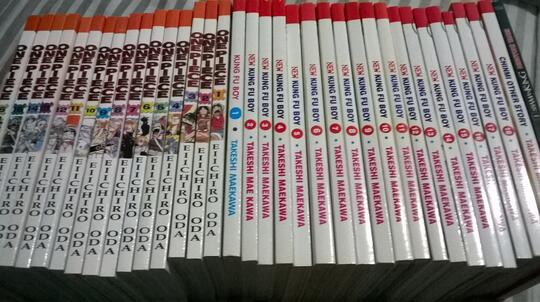 JUAL new kungfu boy (1-18) dan one piece (1-16) mulus plus bonus!!