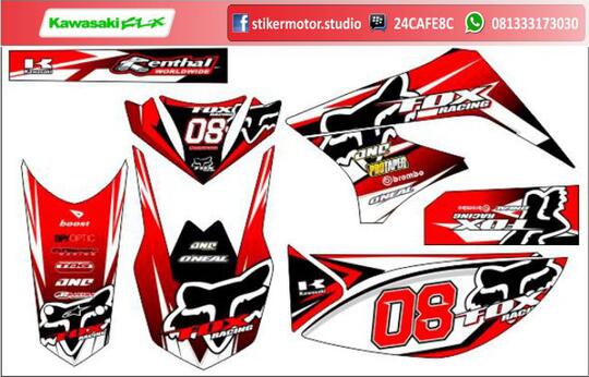 Terjual Stiker Decal Klx D Tracker Menarik Dan Variatif Makassar