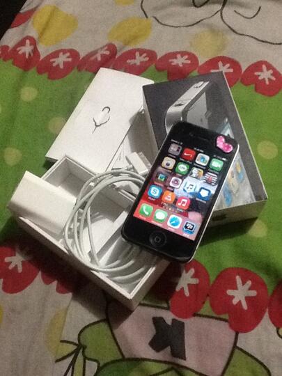 Wts iphone 4 black - 16gb fullset