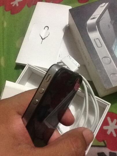 Wts iphone 4 black - 16gb fullset