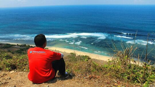 Destinasi Wisata "Tersembunyi" dibalik bukit Uluwatu Bali