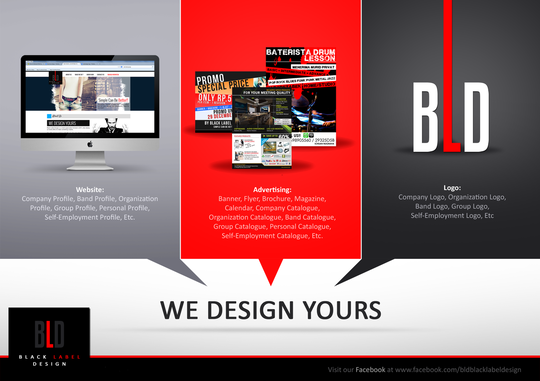 Black Label Design, home for your design