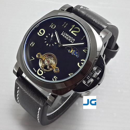 Terjual Jam Tangan Panerai Turbilon Skeleton Marina Automatic Gmt Ring Titanium Kaskus