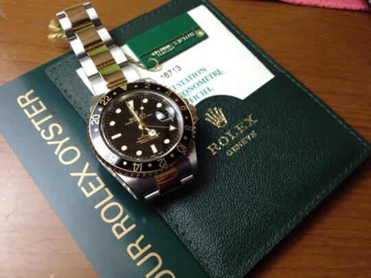 Terjual ORIGINAL ROLEX GMT MASTER II 