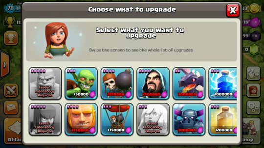 id clash of clans lvl 71 TH 8 otw 9