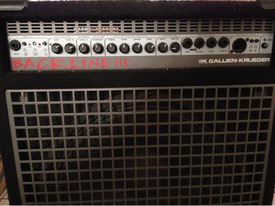 backline 115 bass amp