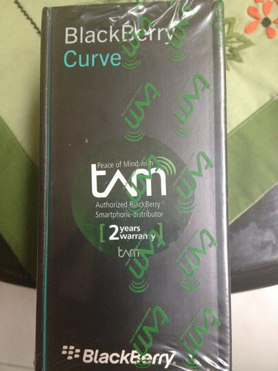 Jual Blackberry curve 9320 pure white garansi TAM 2 th baru