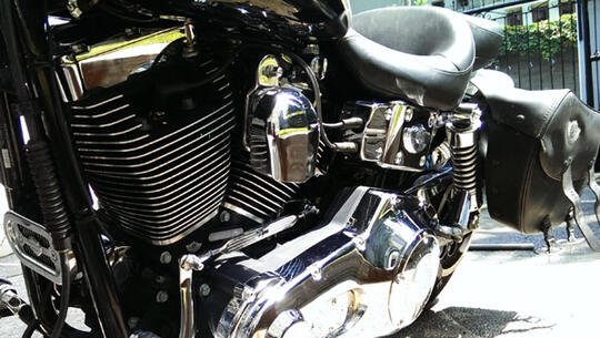 Harley Davidson DYNA 2003 Anniversary silver