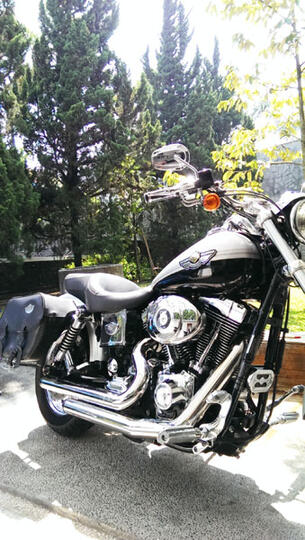 Harley Davidson DYNA 2003 Anniversary silver