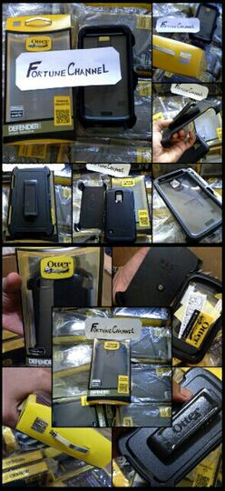 Otterbox Defender for Samsung Galaxy Note 4 IV - Black - Glacier Grey