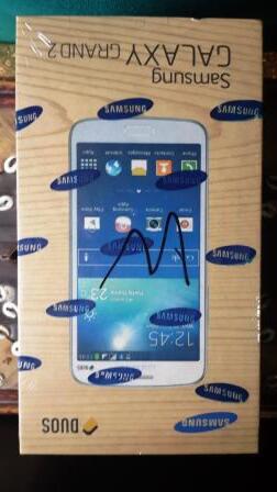 JUAL SAMSUNG GALAXY GRAND 2 DUOS WHITE NEW (Warna PUTIH & BARU)
