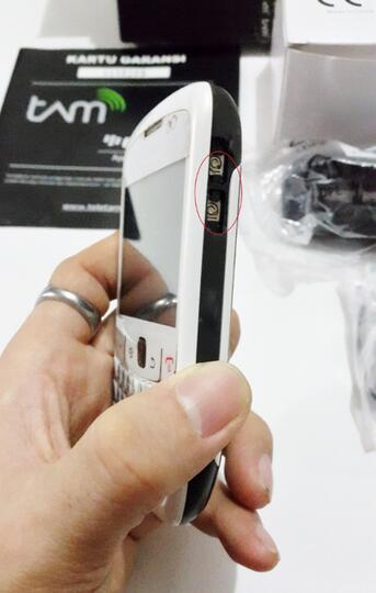 Blackberry gemini 8520 PIN SUPER CANTIK 2X78 8889 komplit segel.