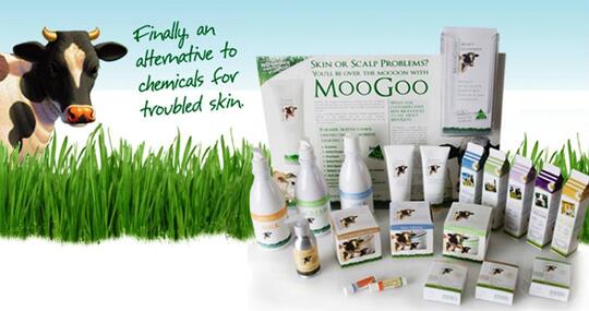 Produk Perawatan Tubuh dan Wajah "MooGoo"