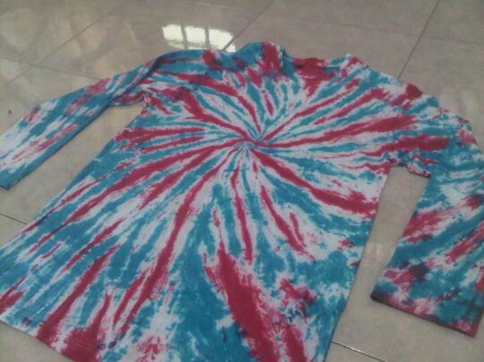 Terjual KAOS TIE DYE BATIK  JUMPUT  KEREN MURAH KASKUS