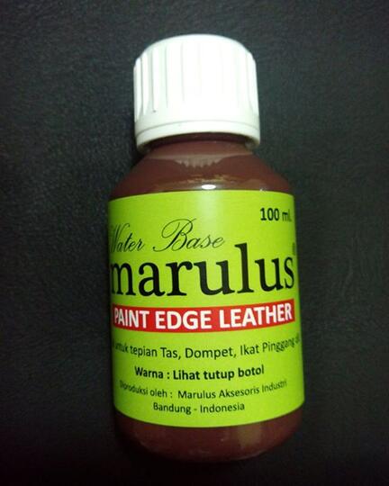 Cat Tepian Pinggir Kulit - Leather Edge Finishing Paint (Leather Good's)