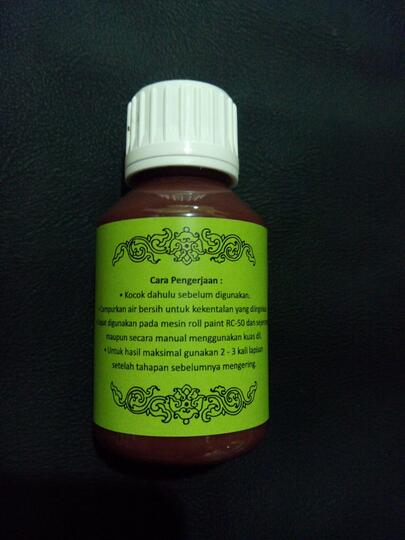 Cat Tepian Pinggir Kulit - Leather Edge Finishing Paint (Leather Good's)