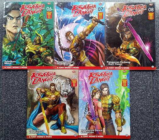 Jual Tony Wong Series Tapak Sakti Pukulan Geledek Tiger Heroes Etc Kaskus
