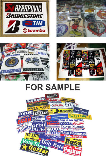 TERIMA CETAK STIKER/STICKER/VINYL PERMANENT (CUSTOM)