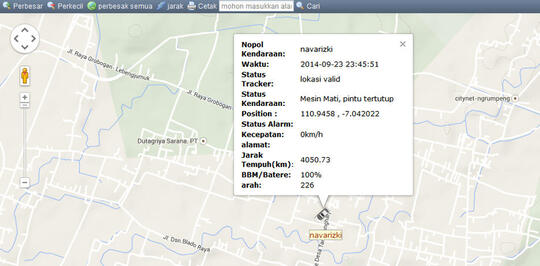 (PROMO) STREET GPS Tracker murah & fungsi terlengkap di kelasnya