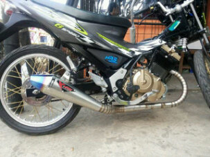 (WTS) Jual Knalpot AHM Trioval Prodrag Satria FU 150 OMR & FFA Jogja