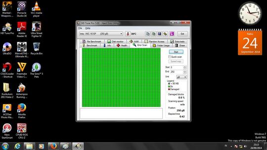 JUAL MURAH HDD SEAGATE 250GB FULL ISI MOVIES - BANDUNG