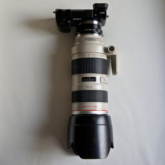 Adapter Lensa CANON to SONY A7 ALPHA NEX (Auto Focus, TTL, IS) Full Frame