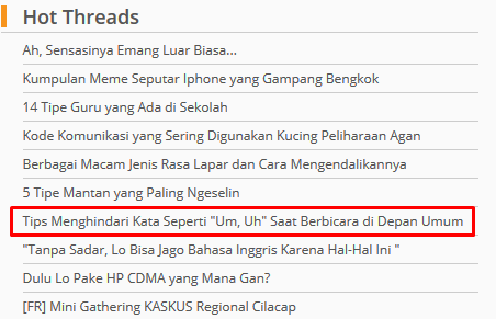 Tips dan Trik Menghindari Kata Seperti "Um,Uh" Saat Berbicara Di Depan Umum