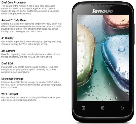 Lenovo A369i Mulus , masih garansi , Jual cepat 700k nego