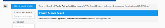 Soda Api Solusi Jika Wastafel Mampet Kaskus