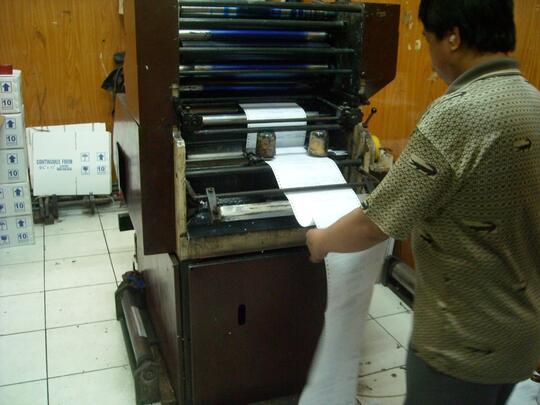 NCR/HVS CONTINUOUS FORM CETAK SURAT JLN, INVOICE, PO,NOTA,DLL