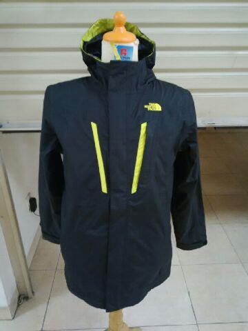 WTS Jaket Waterproof, Windproof, Breathable, Hoodie bisa dilepas, full seam sealed