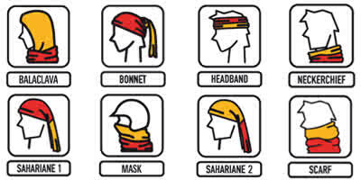 Seamless Buff / Bandana (Multifungcional Headwear)