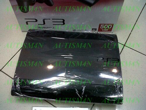 PS3 Super Slim 500GB + PES MurMoel (Murah Moeloess)