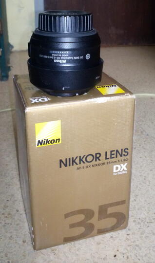 Lensa Nikon AF-S 35mm f/1.8 G DX (ex Alta)