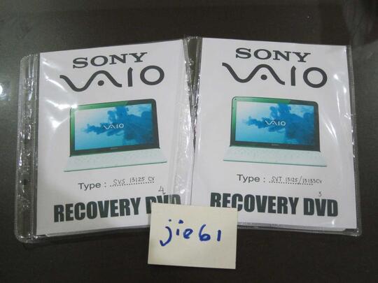 CD Recovery OS ORIGINAL SONY VAIO, ACER, HP, TOSHIBA